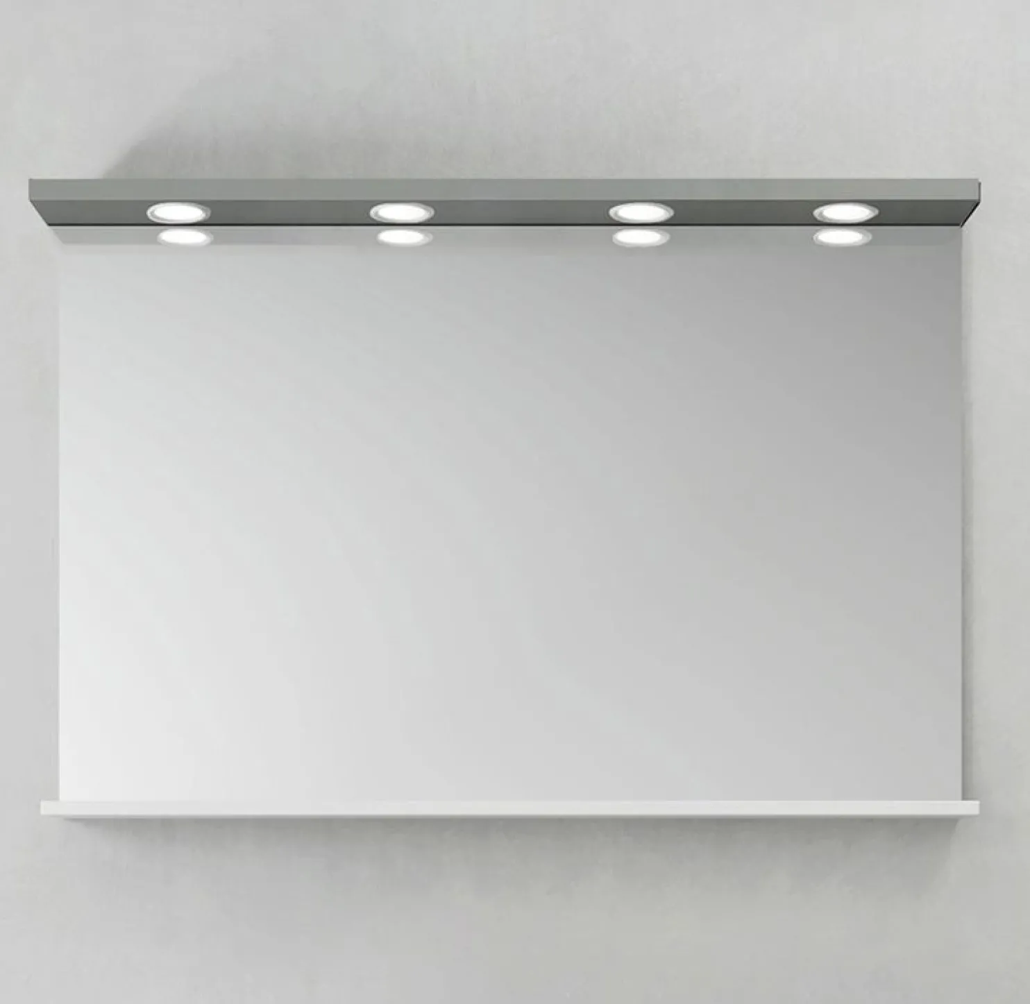 Valopeili Hafa Store 1200x700 mm spoteilla harmaa