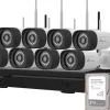 Valvontakamerapaketti Celotron Nivian Professional, 3MP, 8 kameraa, 16 kanavaa, 2Tb