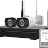 Valvontakamerapaketti Celotron Nivian Professional, 3MP, 2 kameraa, 10 kanavaa, 500GB