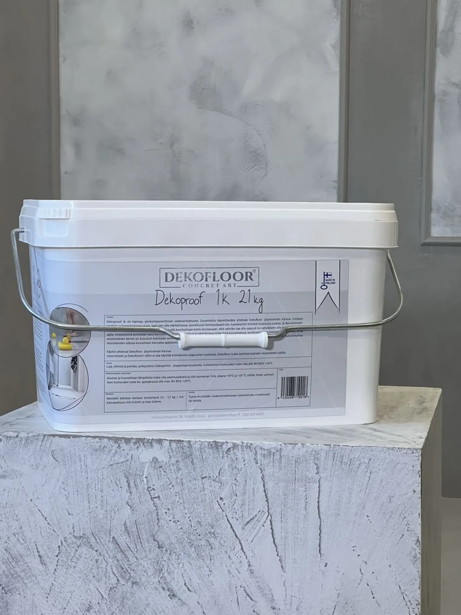 Vedeneriste Dekofloor Dekoproof 1K 21kg