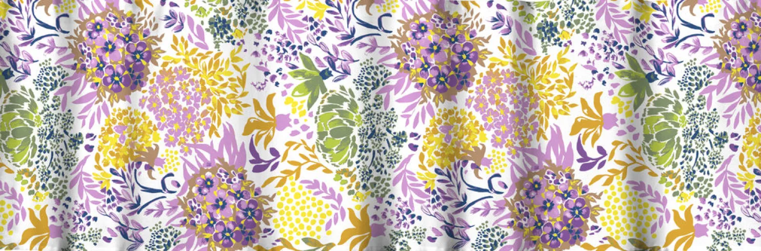 Verhokappa Vallila Malva Breeze, 60x250cm, monivärinen