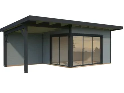 Vierasmaja Palmako Andrea, sis.liukuovet 11,2+8,6 m² FR44-7030
