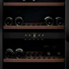 Viinikaappi mQuvée WineExpert 180 Fullglass SW-180B, 59.5cm, 2 lämpötila-aluetta, vapaasti seisova, musta