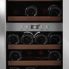 Viinikaappi mQuvée WineExpert 38 SW-38S, 39.5cm, 2 lämpötila-aluetta, vapaasti seisova, teräs