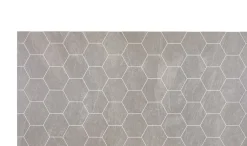 Välitilanlevy Berry Alloc Kitchen Wall Liuskekivi Natural Hexagon