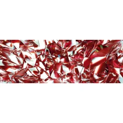 Välitilatarra Dimex Red Crystal 180-350x60cm