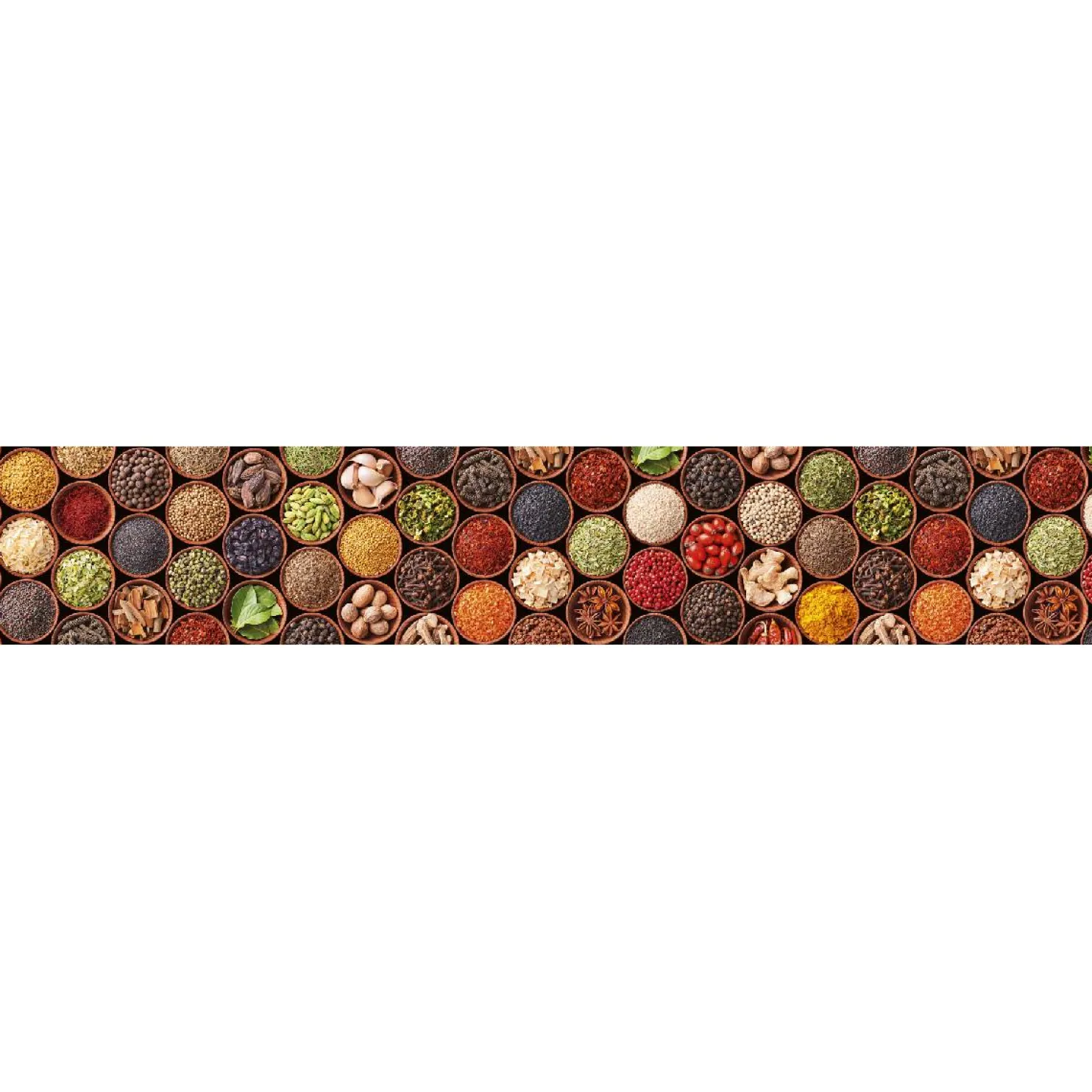 Välitilatarra Dimex Spice Bowls 180-350x60cm