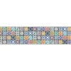 Välitilatarra Dimex Vintage Tiles 180-350x60cm