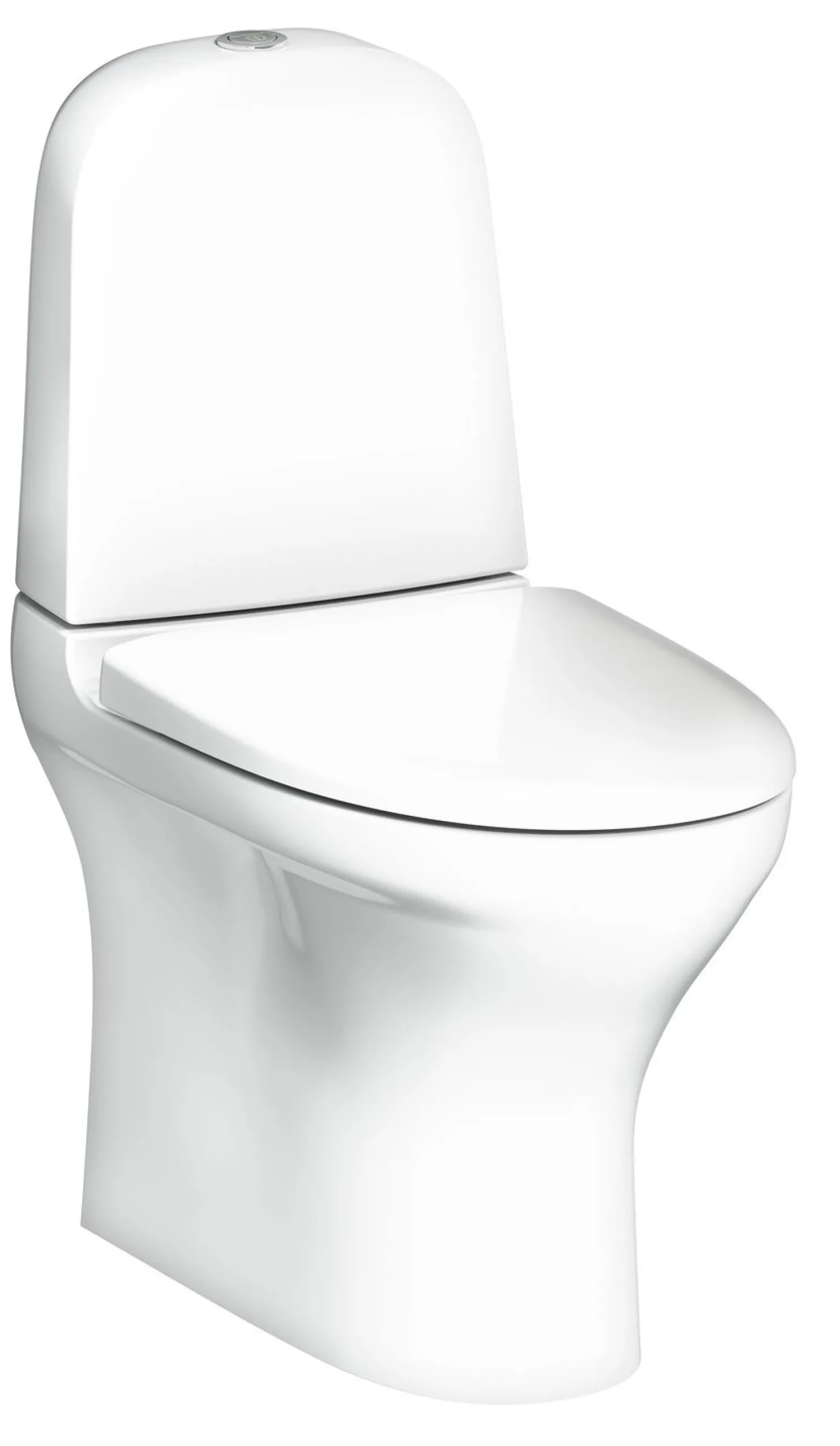 WC-istuin Gustavsberg Estetic, piilotettu S/P-lukko, Hygienic Flush, kaksoishuuhtelu, Soft Close -istuinkannella