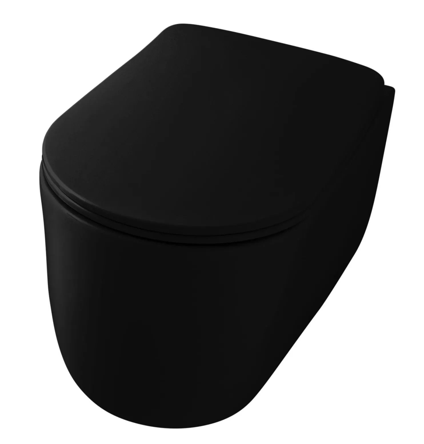 WC-istuin Kerasan Nolita 5314 Rimless seinämalli matta eri värejä