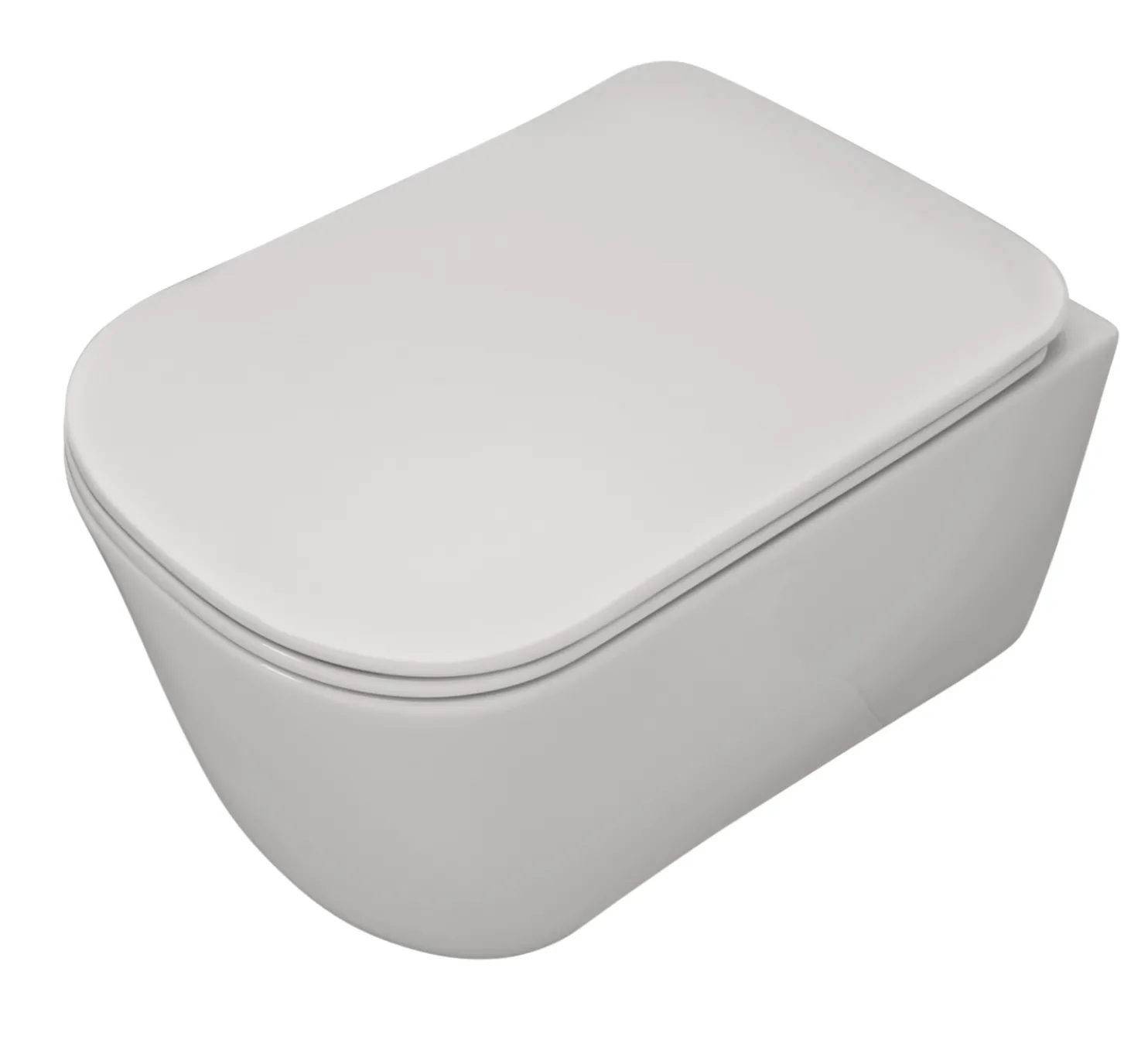 WC-istuin Kerasan Tribeca Rimless 5114 Rimless seinämalli matta eri värejä