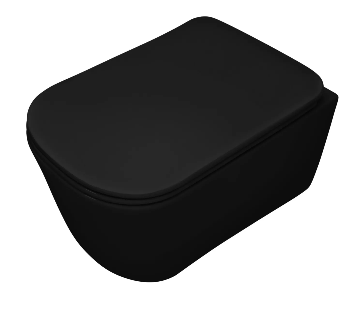 WC-istuin Kerasan Tribeca Rimless 5114 Rimless seinämalli matta eri värejä