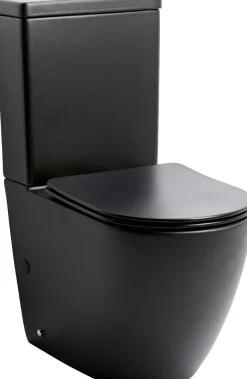 WC-istuin Lavabo Studio BTW, soft close -kannella, mattamusta