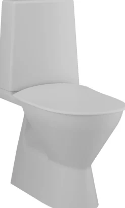 WC-istuin Svedbergs Vege, valkoinen, ilman istuinkantta