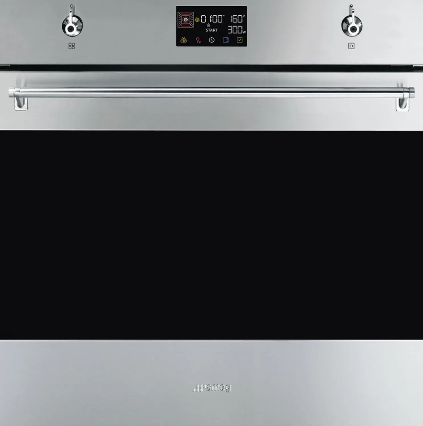 Yhdistelmämikroaaltouuni Smeg SO6302M2X 60cm teräs