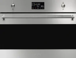 Yhdistelmämikroaaltouuni Smeg SO4302M1X, 45cm, teräs