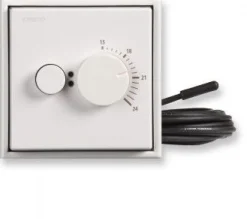Yhdistelmätermostaatti Ensto ECO16BT-IN-WW 16A IP30 U valkoinen