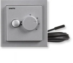 Yhdistelmätermostaatti Ensto ECO16BT-IM-083 16A IP30 U alumiini