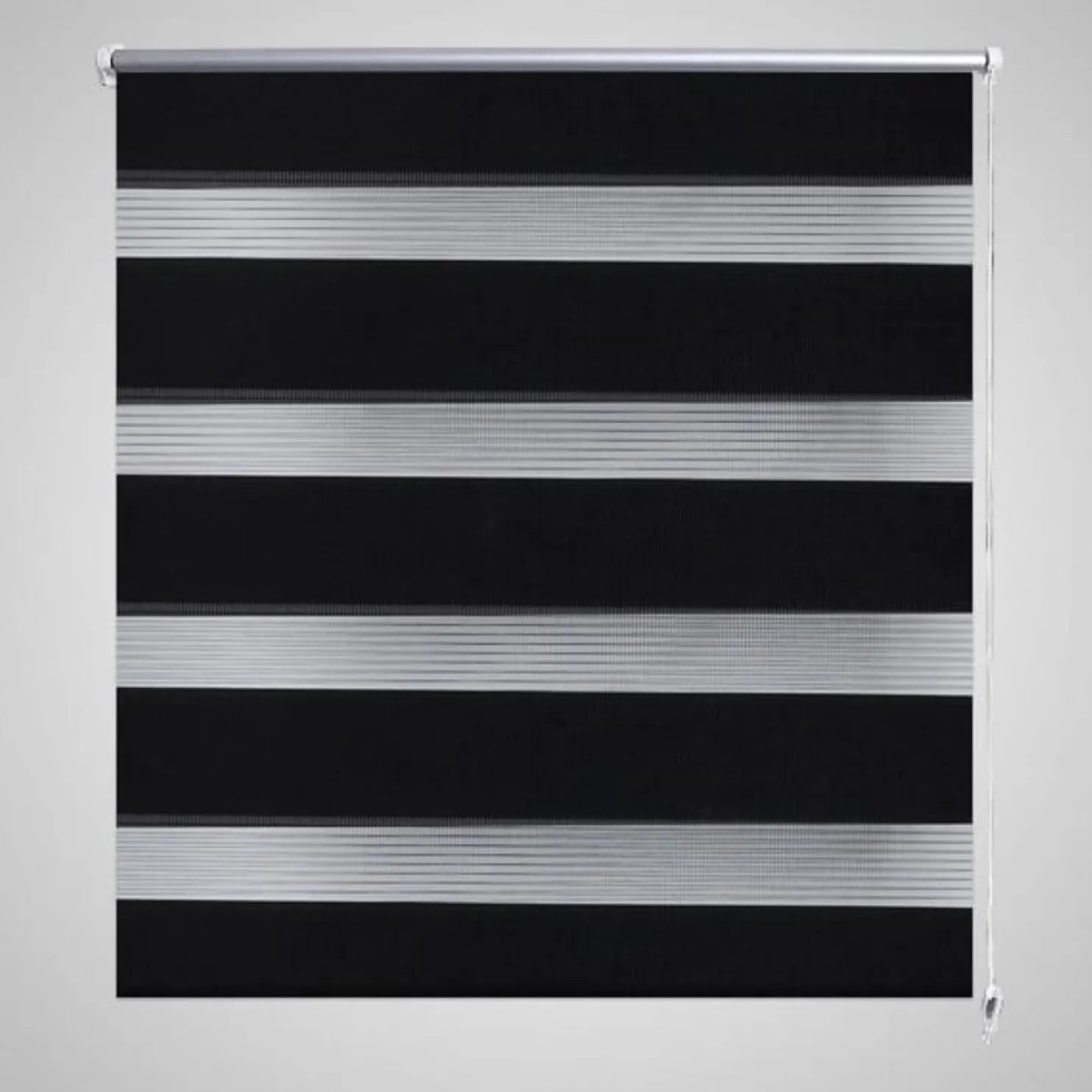 Zebra rullakaihdin 120 x 230 cm musta